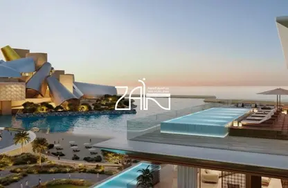 شقة - غرفة نوم - 1 حمام للبيع في اللوفرأبو ظبي ريزيدينس - منطقة السعديات الثقافية - جزيرة السعديات - أبوظبي