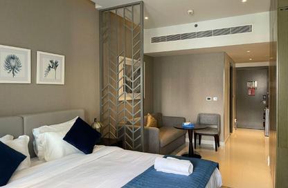 Apartment - Studio - 1 Bathroom for rent in Damac Maison Prive B - Damac Maison Prive - Business Bay - Dubai