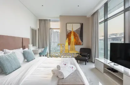 Apartment - Studio - 1 Bathroom for rent in Seven Palm - Palm Jumeirah - Dubai