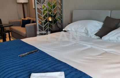 Apartment - Studio - 1 Bathroom for rent in Damac Maison Prive A - Damac Maison Prive - Business Bay - Dubai