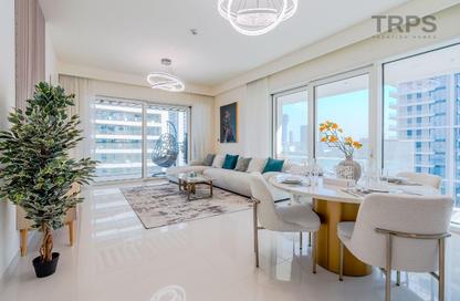 Apartment - 2 - 3 for rent in Grand Bleu Tower 2 - Emaar Beachfront - Dubai Harbour - Dubai