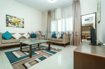 شقة - غرفة نوم - 1 حمام للايجار في برج صبربيا 1 - صبربيا - جبل علي داون تاون - دبي