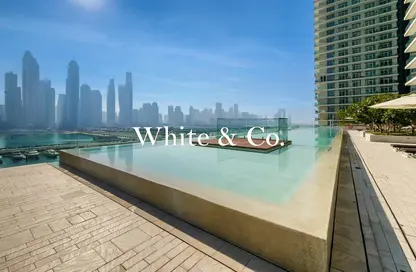 Apartment - 1 Bedroom - 2 Bathrooms for rent in Beach Isle Tower 1 - Beach Isle - EMAAR Beachfront - Dubai Harbour - Dubai