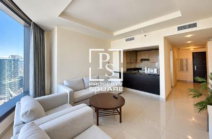 Apartment - 1 - 2 for rent in Sun Tower - Shams Abu Dhabi - Al Reem Island - Abu Dhabi