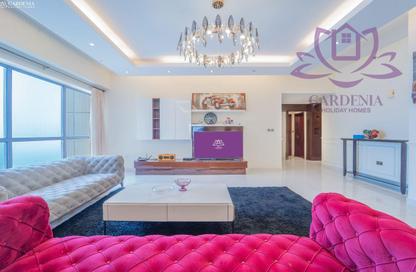 Apartment - 4 Bedrooms - 5 Bathrooms for rent in Rimal 4 - Rimal - Jumeirah Beach Residence - Dubai