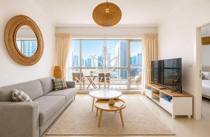 Apartment - 1 Bedroom - 2 Bathrooms for rent in Bay Central Tower West - Bay Central - Dubai Marina - Dubai