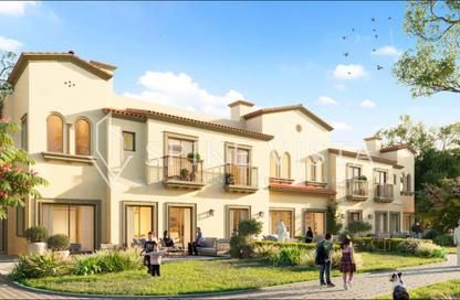 Townhouse - 3 - 5 for sale in Bloom Living - Zayed City (Khalifa City C) - Khalifa City - Abu Dhabi