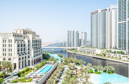 Apartment - 3 Bedrooms - 4 Bathrooms for rent in Grove at Creek Beach Building 2 - Grove at Creek Beach - Creek Beach - Dubai Creek Harbour (The Lagoons) - Dubai