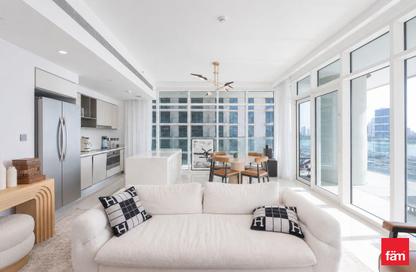 Apartment - 3 Bedrooms - 4 Bathrooms for sale in Sunrise Bay Tower 2 - Sunrise Bay - EMAAR Beachfront - Dubai Harbour - Dubai