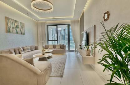 Apartment - 3 Bedrooms - 5 Bathrooms for rent in Bahwan Tower Downtown - Downtown Dubai - Dubai
