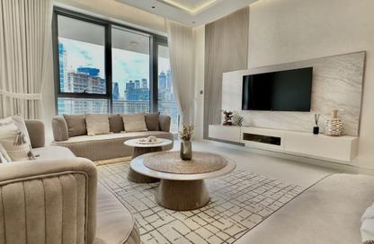 Apartment - 3 Bedrooms - 5 Bathrooms for rent in Bahwan Tower Downtown - Downtown Dubai - Dubai