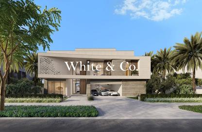 Villa - 6 Bedrooms - 7 Bathrooms for sale in Villa Coral Living Frond C - Villa Coral Living - The Coral Collection Villas - Palm Jebel Ali - Dubai
