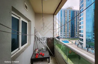 شقة - غرفة نوم - 2 حمامات للبيع في أورينت تاور 2 - أورينت تاور - البستان - عجمان