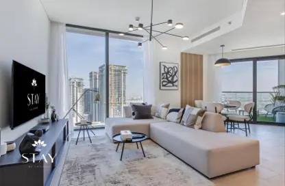 Apartment - 2 Bedrooms - 2 Bathrooms for rent in Sobha Hartland Waves - Sobha Hartland - Mohammed Bin Rashid City - Dubai