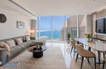 Apartment - 3 Bedrooms - 6 Bathrooms for rent in Capital Plaza Tower B - Capital Plaza - Corniche Road - Abu Dhabi