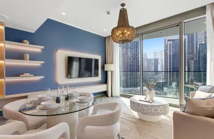 شقة - غرفة نوم - 1 حمام للايجار في بنينسولا ثري - بنينسولا - الخليج التجاري - دبي