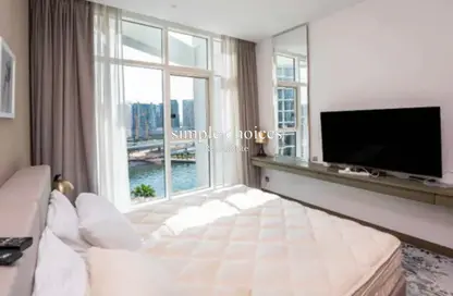 Apartment - 1 Bathroom for sale in Damac Maison Prive A - Damac Maison Prive - Business Bay - Dubai