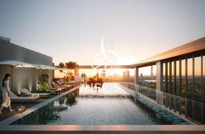 Apartment - 2 - 2 for sale in Binghatti Pinnacle - Dubai Healthcare City 2 - Al Jaddaf - Dubai