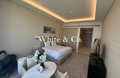 Apartment - Studio - 1 Bathroom for rent in The Palm Tower - Palm Jumeirah - Dubai