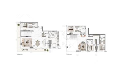 Duplex - 4 Bedrooms - 6 Bathrooms for sale in The Residences DIFC - DIFC Zabeel District - DIFC - Dubai