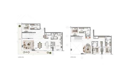 Duplex - 4 Bedrooms - 6 Bathrooms for sale in The Residences DIFC - DIFC Zabeel District - DIFC - Dubai Duplex - 4 Bedrooms - 6 Bathrooms for sale in The Residences DIFC - DIFC Zabeel District - DIFC - Dubai