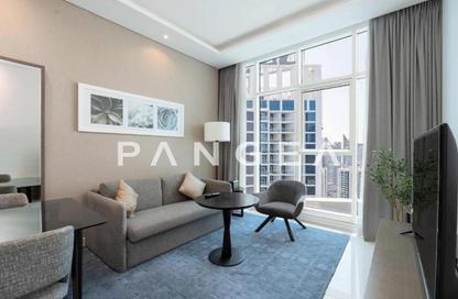 Apartment - 1 Bedroom - 2 Bathrooms for rent in Damac Maison Prive A - Damac Maison Prive - Business Bay - Dubai