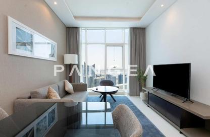 Apartment - 1 Bedroom - 2 Bathrooms for rent in Damac Maison Prive A - Damac Maison Prive - Business Bay - Dubai