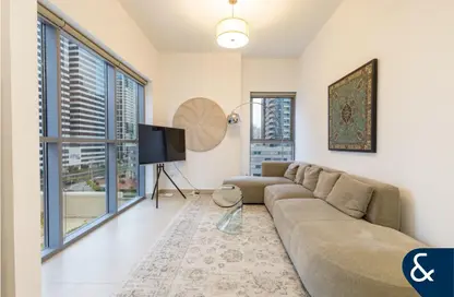 شقة - غرفة نوم - 2 حمامات للايجار في بلفيو برج 1 - أبراج بلفيو - وسط مدينة دبي - دبي