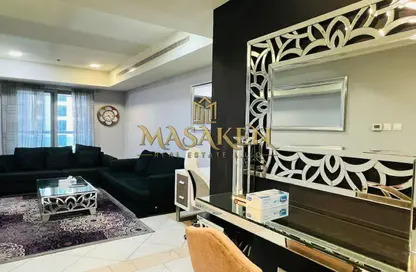 Apartment - 1 Bedroom - 2 Bathrooms for rent in Princess Tower - Dubai Marina - Dubai