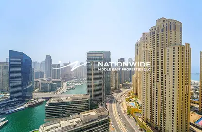 شقة - 2 غرف نوم - 2 حمامات للبيع في باي سنترال غرب - باي سنترال - دبي مارينا - دبي