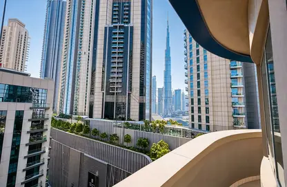 Apartment - 1 Bedroom - 1 Bathroom for rent in Damac Maison Dubai Mall Street (The Signature) - Burj Khalifa Area - Downtown Dubai - Dubai