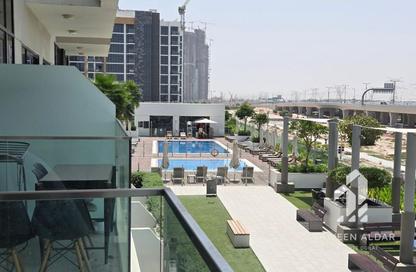 Apartment - Studio - 1 Bathroom for rent in Azizi Riviera 46 - Azizi Riviera - Meydan One - Meydan - Dubai