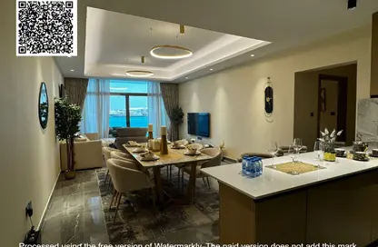 Apartment - 2 Bedrooms - 3 Bathrooms for sale in Ajman Creek Towers - Al Rashidiya 1 - Al Rashidiya - Ajman