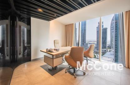 Office Space - Studio - 1 Bathroom for rent in One by Omniyat - Business Bay - Dubai