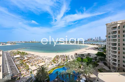 Apartment - 4 Bedrooms - 3 Bathrooms for rent in Al Das - Shoreline Apartments - Palm Jumeirah - Dubai