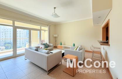 Apartment - 2 - 3 for rent in Al Das - Shoreline Apartments - Palm Jumeirah - Dubai