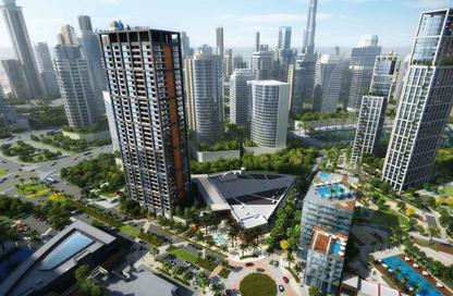 Apartment - Studio - 1 Bathroom for sale in Peninsula Two - Peninsula - Business Bay - Dubai Apartment - Studio - 1 Bathroom for sale in Peninsula Two - Peninsula - Business Bay - Dubai