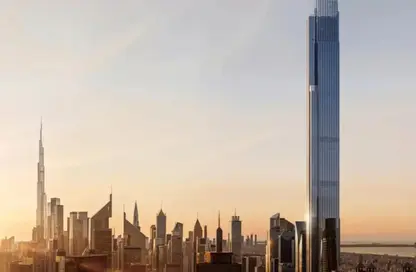 شقة - غرفة نوم - 2 حمامات للبيع في برج عزيزي - شارع الشيخ زايد - دبي