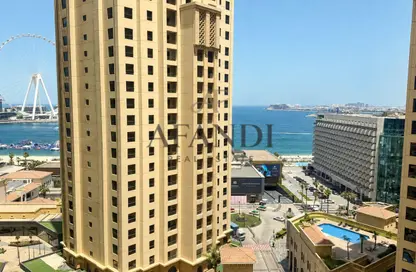 Apartment - 3 Bedrooms - 4 Bathrooms for rent in Rimal 1 - Rimal - Jumeirah Beach Residence - Dubai