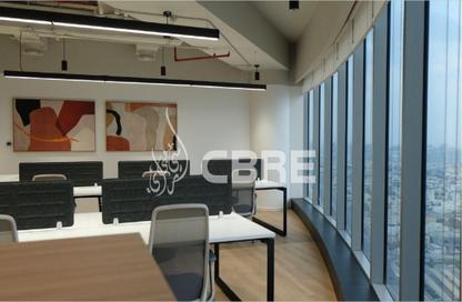 Office Space - Studio - 1 Bathroom for rent in I Rise Tower - Barsha Heights (Tecom) - Dubai