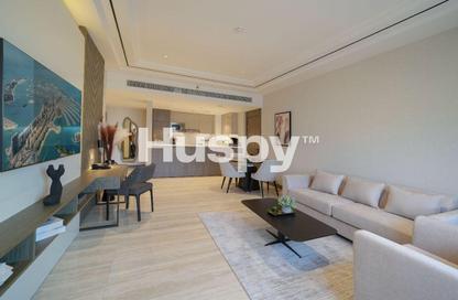 Apartment - 1 - 1 for rent in Mileo the Palm - Palm Jumeirah - Dubai