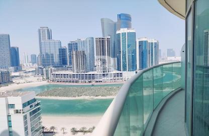 Apartment - 1 Bedroom - 2 Bathrooms for rent in Beach Towers - Shams Abu Dhabi - Al Reem Island - Abu Dhabi