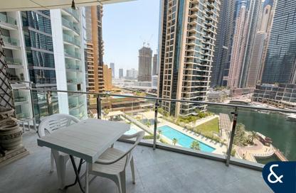 Apartment - 3 Bedrooms - 4 Bathrooms for rent in Marina Terrace - Dubai Marina - Dubai