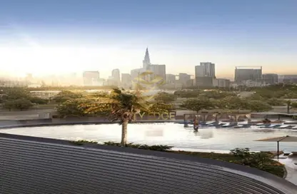 Apartment - Studio - 1 Bathroom for sale in Binghatti Skyflame - Majan - Dubai Land - Dubai