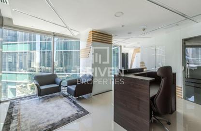 Office Space - Studio - 1 Bathroom for rent in The Binary Tower - Business Bay - Dubai
