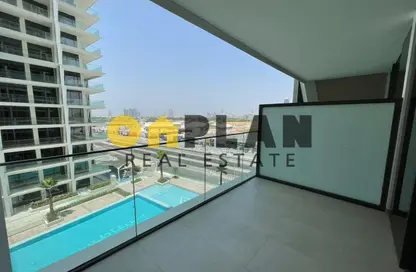 Apartment - 1 Bedroom - 2 Bathrooms for rent in Binghatti Ghost - Dubai Healthcare City 2 - Al Jaddaf - Dubai