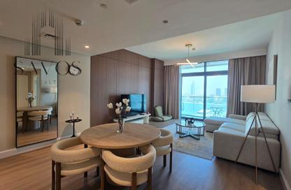 Apartment - 1 Bedroom - 1 Bathroom for rent in Beach Vista Tower 2 - Beach Vista - Emaar Beachfront - Dubai Harbour - Dubai
