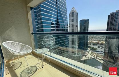 Apartment - 1 Bedroom - 2 Bathrooms for rent in Jumeirah Bay X1 - Jumeirah Bay Towers - JLT Cluster X - Jumeirah Lake Towers - Dubai