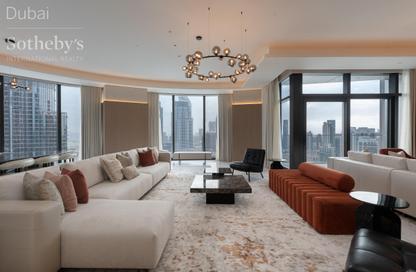Apartment - 4 Bedrooms - 5 Bathrooms for rent in IL Primo - Opera District - Downtown Dubai - Dubai