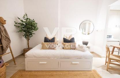Apartment - Studio - 1 Bathroom for rent in Waters Edge - Yas Island - Abu Dhabi